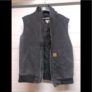 Vintage Carhartt Quilted Hoodie Vest
